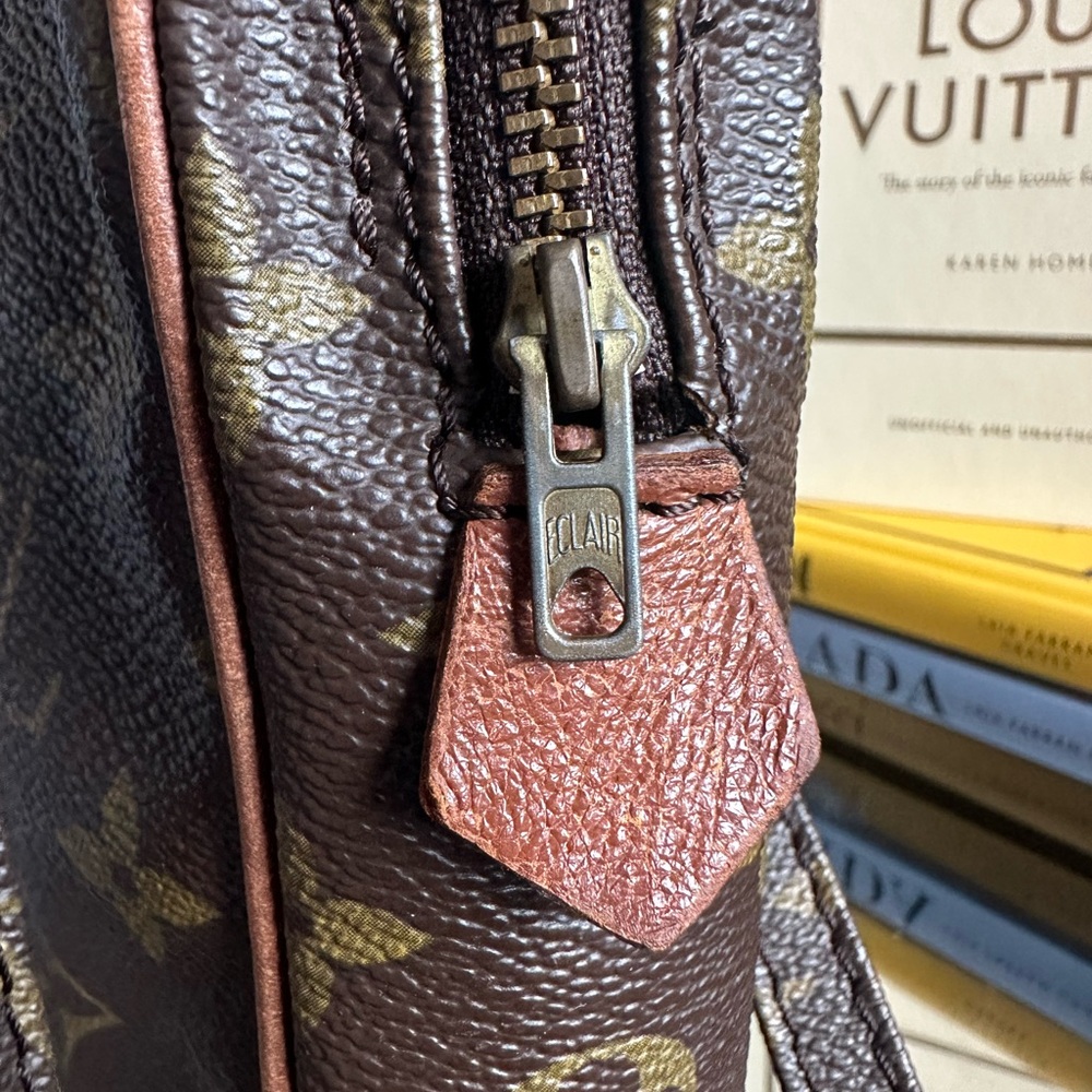 Louis Vuitton Brown Monogram Crossbody Bag - Picture 12 of 16